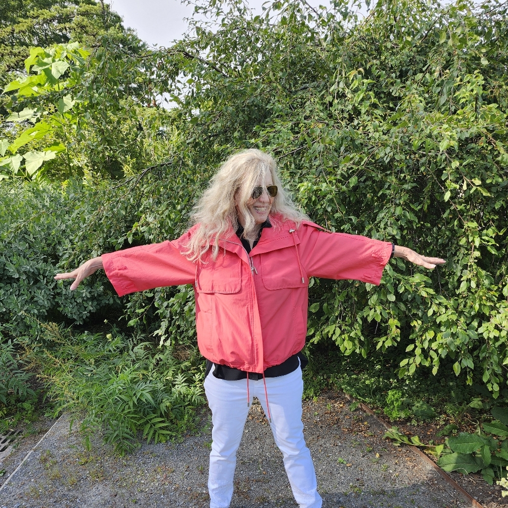 New York & Company Pro Cleaned & Ex Cond Cropped Light Coton Jacket, M, $25